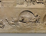 Allegory of Virtues and Vices at the Court of Charles V, Hans Daucher (German, Ulm ca. 1485–1538 Stuttgart), Honestone (Jurassic limestone), traces of gilding, German, probably Augsburg
