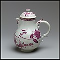 Milk jug with cover, Zurich Pottery and Porcelain Factory (Swiss, founded 1763), Hard-paste porcelain, Swiss, Zurich