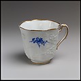 Cup (gobelet lizonné à relief), Vincennes Manufactory  French, Soft-paste porcelain, French, Vincennes