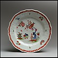Plate, Tournai  Belgian, Soft-paste porcelain, Belgian, Tournai