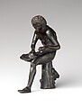Spinario (boy pulling a thorn from his foot), Bronze, Northern Italian - Padua or Ravenna