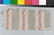 Fragment, Silk, possibly French