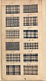 Textile sample book, Paper, cloth binding, with attached samples of fustian (variety of warp and weft combinations in wool, silk, linen, and cotton); warp: cotton dyed in dark brown, spun and Z twist/no ply, 30–32 per cm; warp: silk dyed in light blue, no visible twist/no ply, 12 per 0.1 cm; weft: silk dyed in pink, no visible twist/no ply, 28 per cm, British