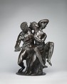 Tarquin and Lucretia, After a model attributed to Hubert Gerhard (Netherlandish, 1540/50–1621, active Germany), Bronze, German