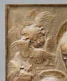 Madonna and Child with Angels, Antonio Rossellino (Italian, Settignano 1427–ca. 1479 Florence), Marble with gilt details on halo and dress, Italian, Florence