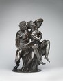 Tarquin and Lucretia, After a model attributed to Hubert Gerhard (Netherlandish, 1540/50–1621, active Germany), Bronze, German
