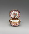 Snuffbox, Vienna, Hard-paste porcelain, gold, Austrian, Vienna