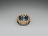 Snuffbox, Charles Le Bastier  French, Gold, enamel, French, Paris