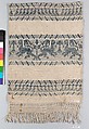 Piece, Linen and cotton, Italian or German