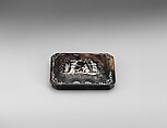 Box, Tortoiseshell, silver, probably Italian, Naples