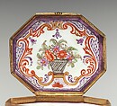 Snuffbox, Vienna, Hard-paste porcelain, gold, Austrian, Vienna