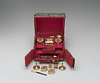 Miniature box with cover, Silver, German, probably Augsburg