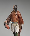 Brighella on a pedestal, Meissen Manufactory (German, 1710–present), Stoneware with unfired colors, German, Meissen