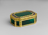 Snuffbox, Adrien Jean Maximilien Vachette  French, Gold, enamel, French, Paris