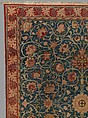Holland Park carpet, Designed by William Morris (British, Walthamstow, London 1834–1896 Hammersmith, London), Wool
Turkish (Ghiordes) knot, 25 to the square inch., British, Merton Abbey or Hammersmith