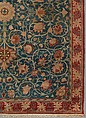 Holland Park carpet, Designed by William Morris (British, Walthamstow, London 1834–1896 Hammersmith, London), Wool
Turkish (Ghiordes) knot, 25 to the square inch., British, Merton Abbey or Hammersmith