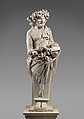 Autumn in the Guise of Priapus (one of a pair), Pietro Bernini (Italian, 1562–1629), Marble, Italian, Rome