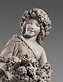 Spring in the guise of Flora (one of a pair), Pietro Bernini (Italian, 1562–1629), Marble, Italian, Rome