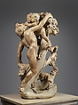 Bacchanal: A Faun Teased by Children, Gian Lorenzo Bernini (Italian, Naples 1598–1680 Rome), Marble, Italian, Rome
