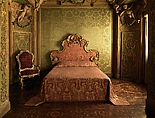 Bedroom from the Sagredo Palace, Stuccowork probably by Abbondio Stazio (Swiss (active Italy), Mossagno, near Lugano 1663–1745 Venice), Wood, stucco, marble, glass, Italian, Venice