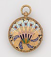 Watch, Watchmaker: Firm of Frères Wiss et Menu (recorded 1787–1810), Gold, enamel, silver, Swiss, Geneva