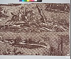 Route to Jouy, Adapted from a design by Horace Vernet (French, Paris 1789–1863 Paris), Cotton, probably French