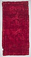 Fragment with Sempervivum tectorum motif, Silk, Italian, probably Milan