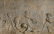 Children and satyr children stealing the cubs of a pantheress (part of a group), Clodion (Claude Michel) (French, Nancy 1738–1814 Paris), Stucco, French, Paris