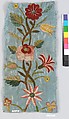 Fragment, Chenille on silk, Spanish