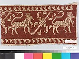 Band, Drawnwork, punto à rammendo, punto scritto, linen and silk, Italian