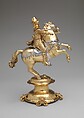 Statuette, Elkington &amp; Co. (British, Birmingham, 1829–1963), Silver on base metal, British, Birmingham, after German, Augsburg original