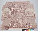 Scènes romaines, Bartolomeo Penelli, Cotton, French, Jouy-en-Josas