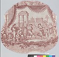 Scènes romaines, Bartolomeo Penelli, Cotton, French, Jouy-en-Josas