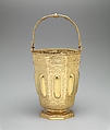 Pail, Elkington & Co.  British, Electroformed copper, gilt, British, Birmingham, after German, Hamburg original
