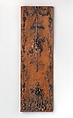 Panel, Walnut, carved, French