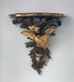 Console (console d'applique), Carved and gilded oak, French