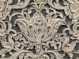 Cravat, Needle lace, gros point lace, linen, probably Austrian