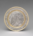 The Sacrifice of Isaac, Possibly engraved by P.M., Silver, partly gilded, probably British