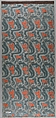 Length of bizarre silk, Silk satin, brocaded, silk and metal-wrapped thread, French or Italian