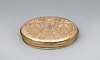 Snuffbox, Gold, British