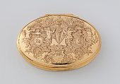 Snuffbox, Gold, British