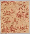 Pictorial print, Possibly Oberkampf Manufactory (French, active 1760–1843), Cotton, French, possibly Jouy-en-Josas