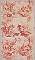 Panel, Cotton and linen, British
