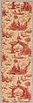 Pair of quilted panels, Cotton, British