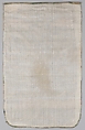 Piece, Silk and metal thread, Dutch