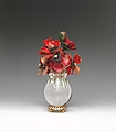 Imperial Anemones, House of Carl Fabergé, Gold, polychrome enamel, jade, rock crystal, Russian, St. Petersburg