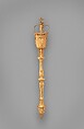 Mace, Benjamin Pyne, Electroformed copper, gilt, British, Birmingham, after British, London original