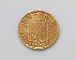 Two guineas coin of William and Mary, Medalist: Norbert Roettier (Flemish, Antwerp ca. 1666–1727 Choisy-le-Roi), Gold, British