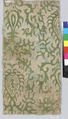 Fragment of reproduction of 15-16th century design, Linen, Spanish