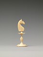 Chessmen (32), Ivory, ebony, German